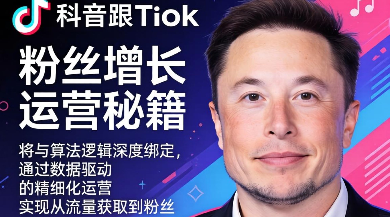 TikTok 跟马斯克 粉丝增长运营秘籍