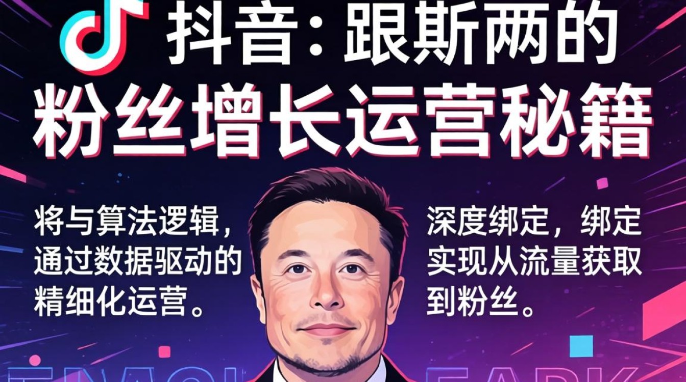 TikTok 跟马斯克 粉丝增长运营秘籍
