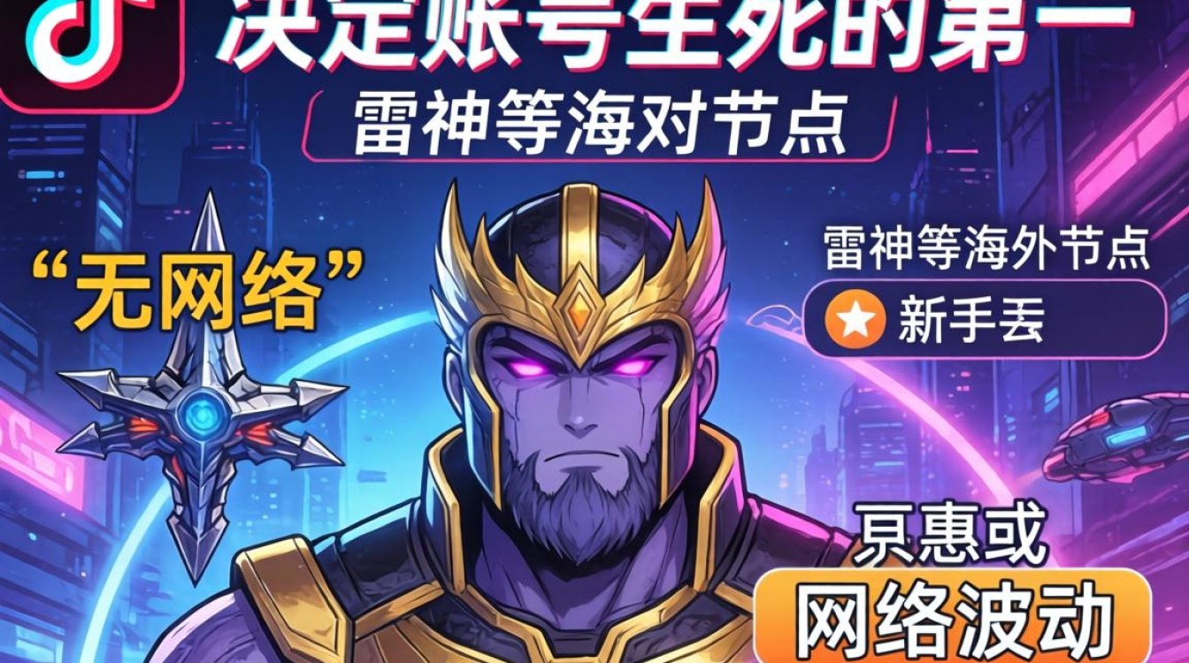 直播运营雷神TikTok无网络怎么办