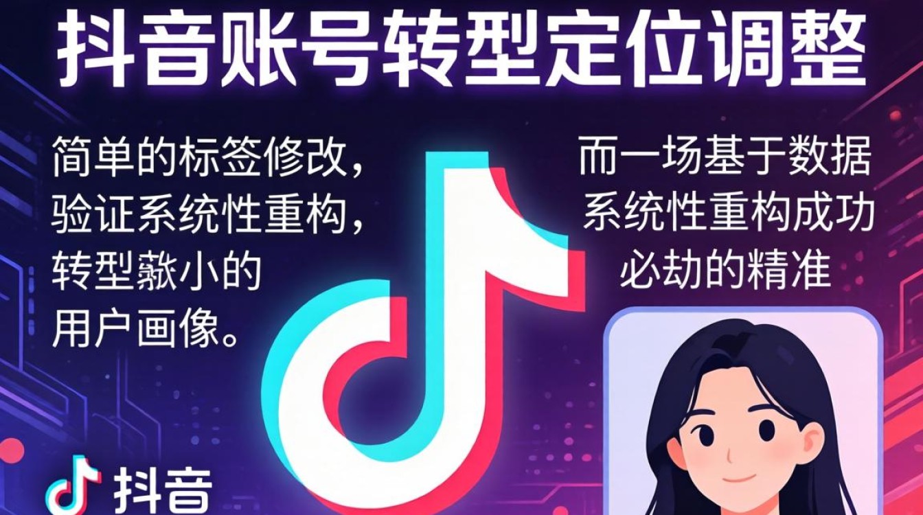 抖音账号定位调整技巧与商业化变现指南
