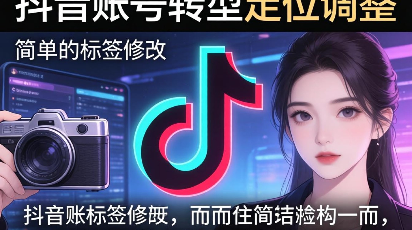 抖音账号定位调整技巧与商业化变现指南