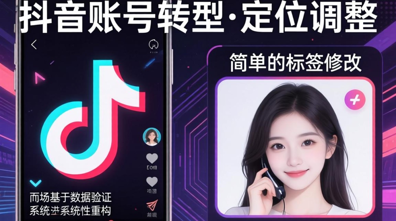 抖音账号定位调整技巧与商业化变现指南
