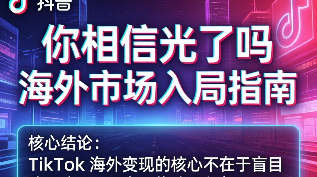 TikTok 如何入驻海外市场