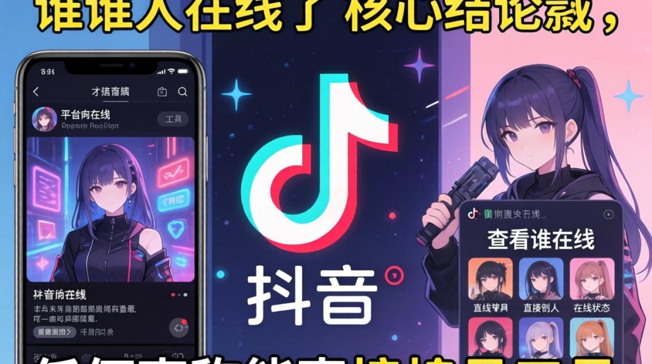 抖音怎么显示谁人在线了