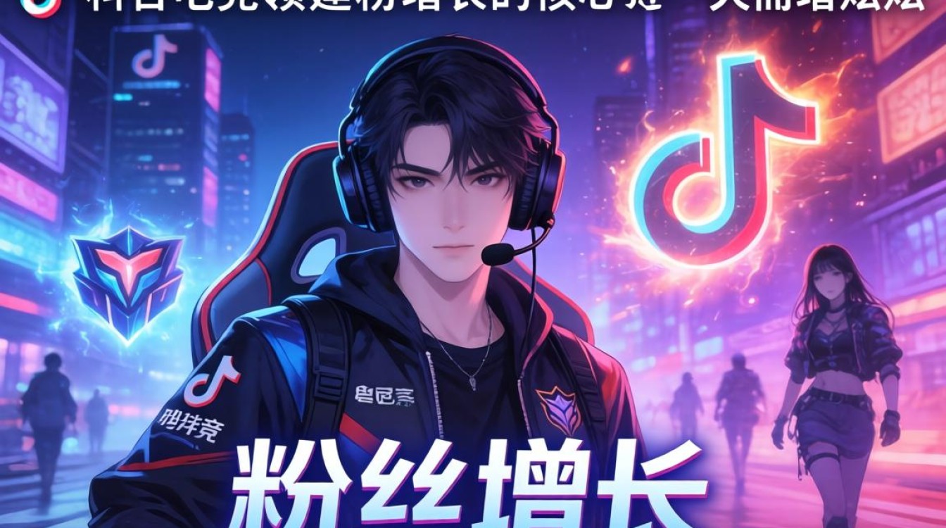 TikTok 电竞小姐姐如何涨粉