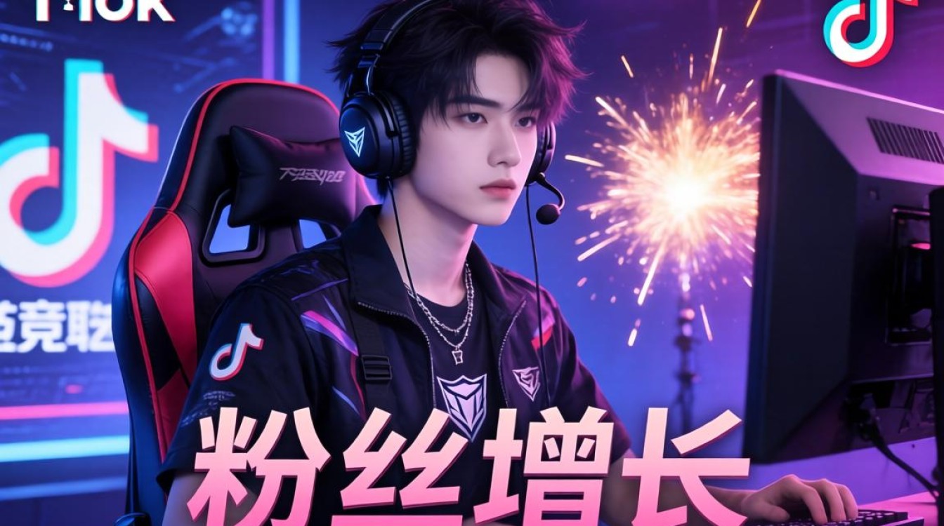 TikTok 电竞小姐姐如何涨粉