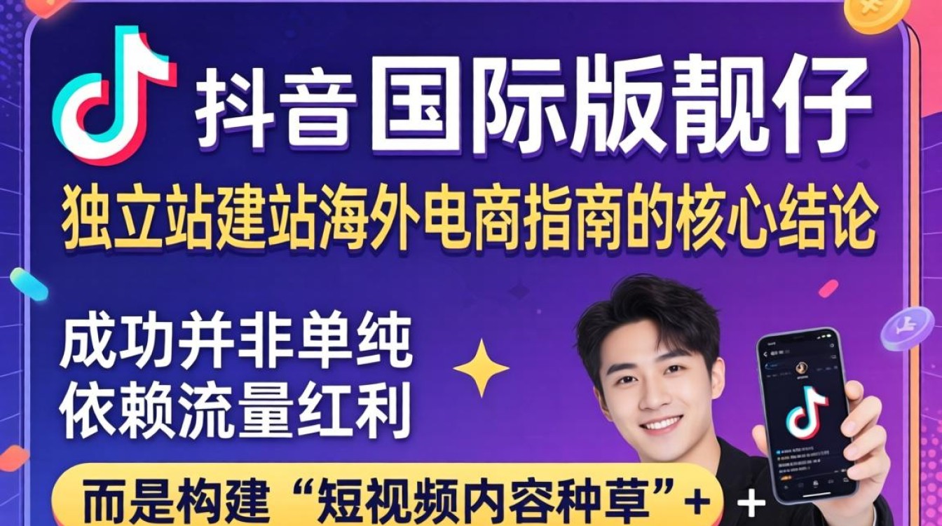 TikTok 国际版靓仔独立站建站海外电商指南