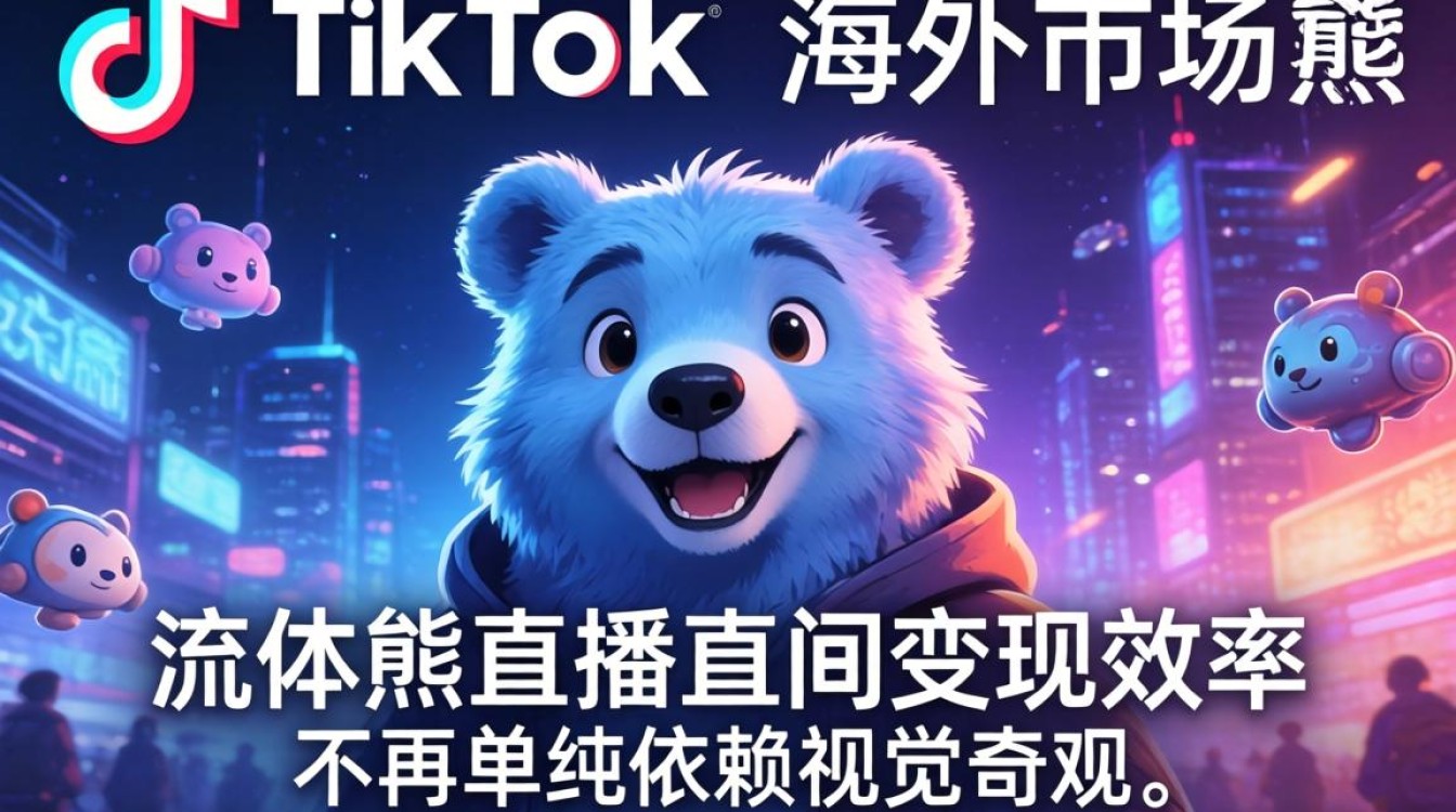TikTok 流体熊主播如何变现