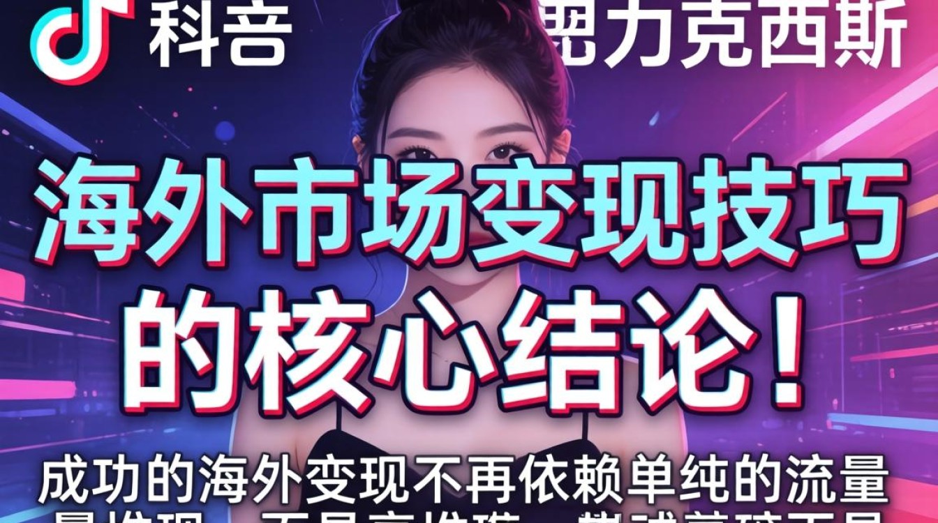 TikTok 亚力克西斯 海外市场变现技巧