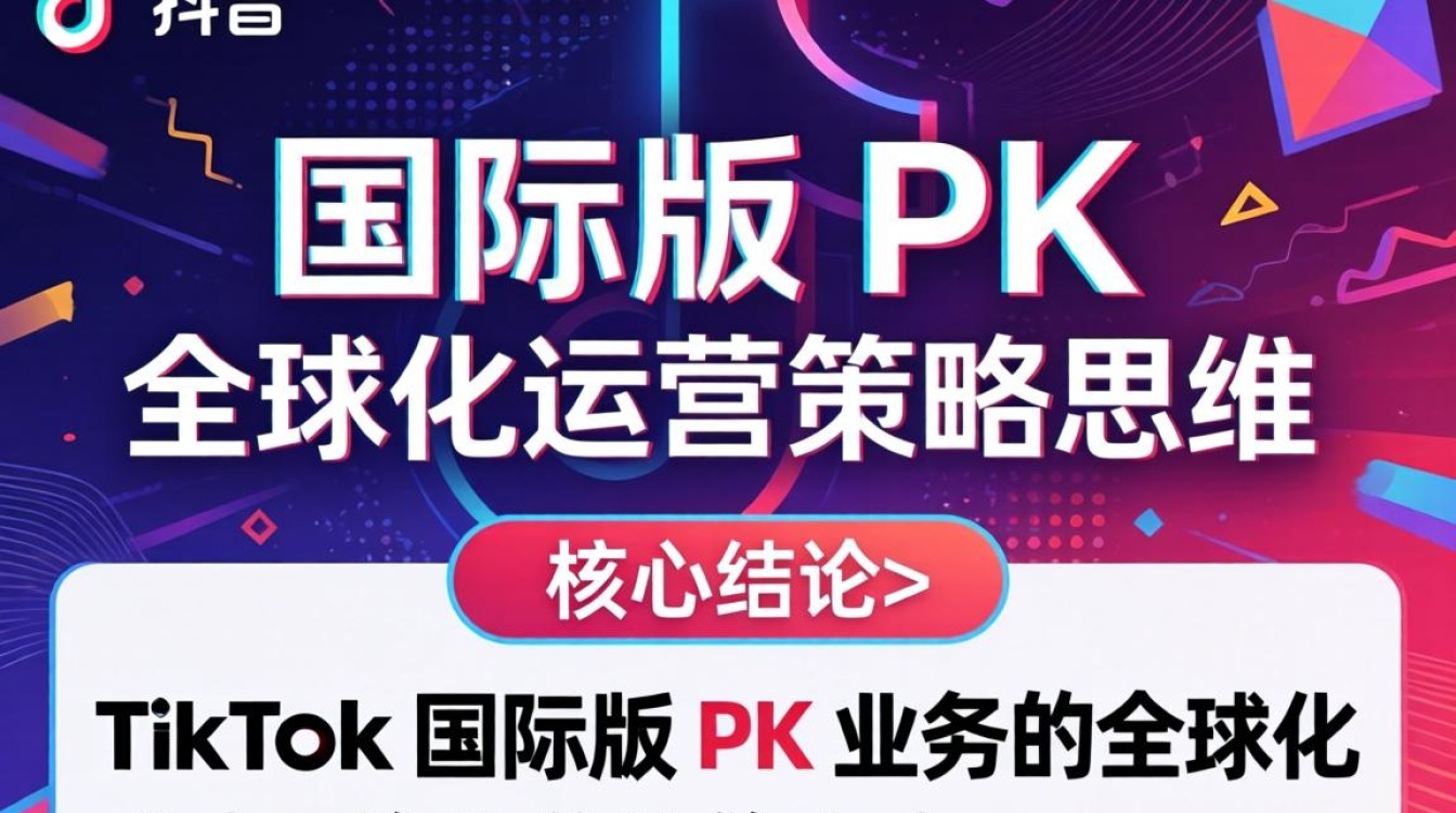 TikTok 国际版 pk 全球化运营策略思维