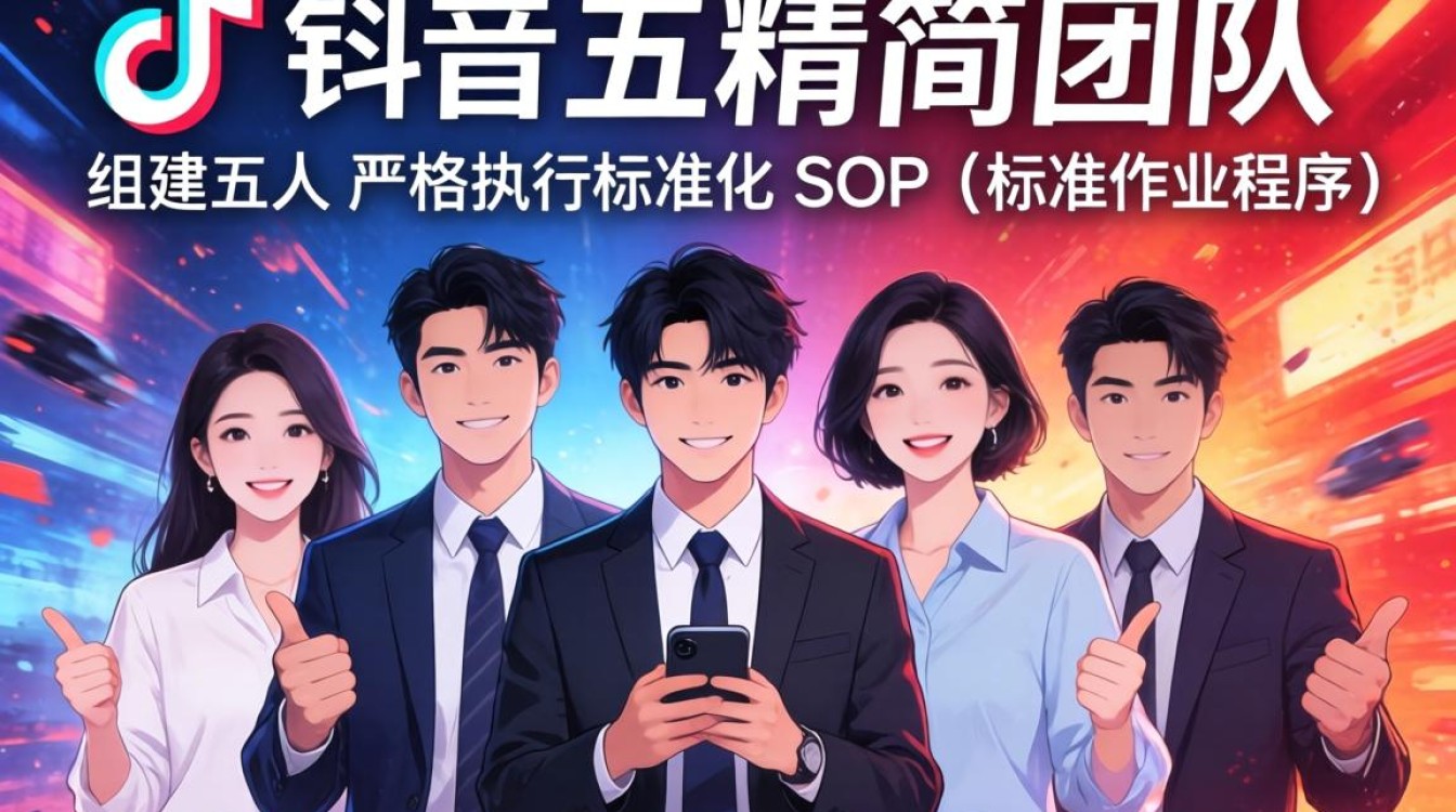 TikTok 五人版模板 跨境电商实战攻略