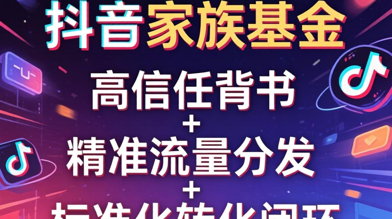 抖音家族基金推广怎么做
