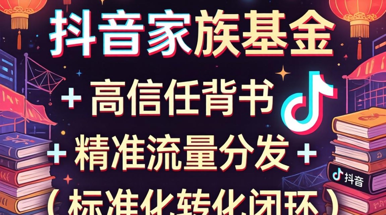 抖音家族基金推广怎么做