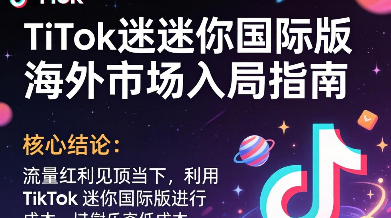 TikTok 迷你国际版 海外市场入局指南