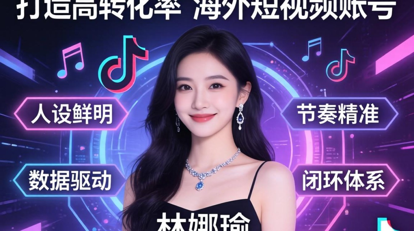 林娜琏 TikTok 主页如何运营