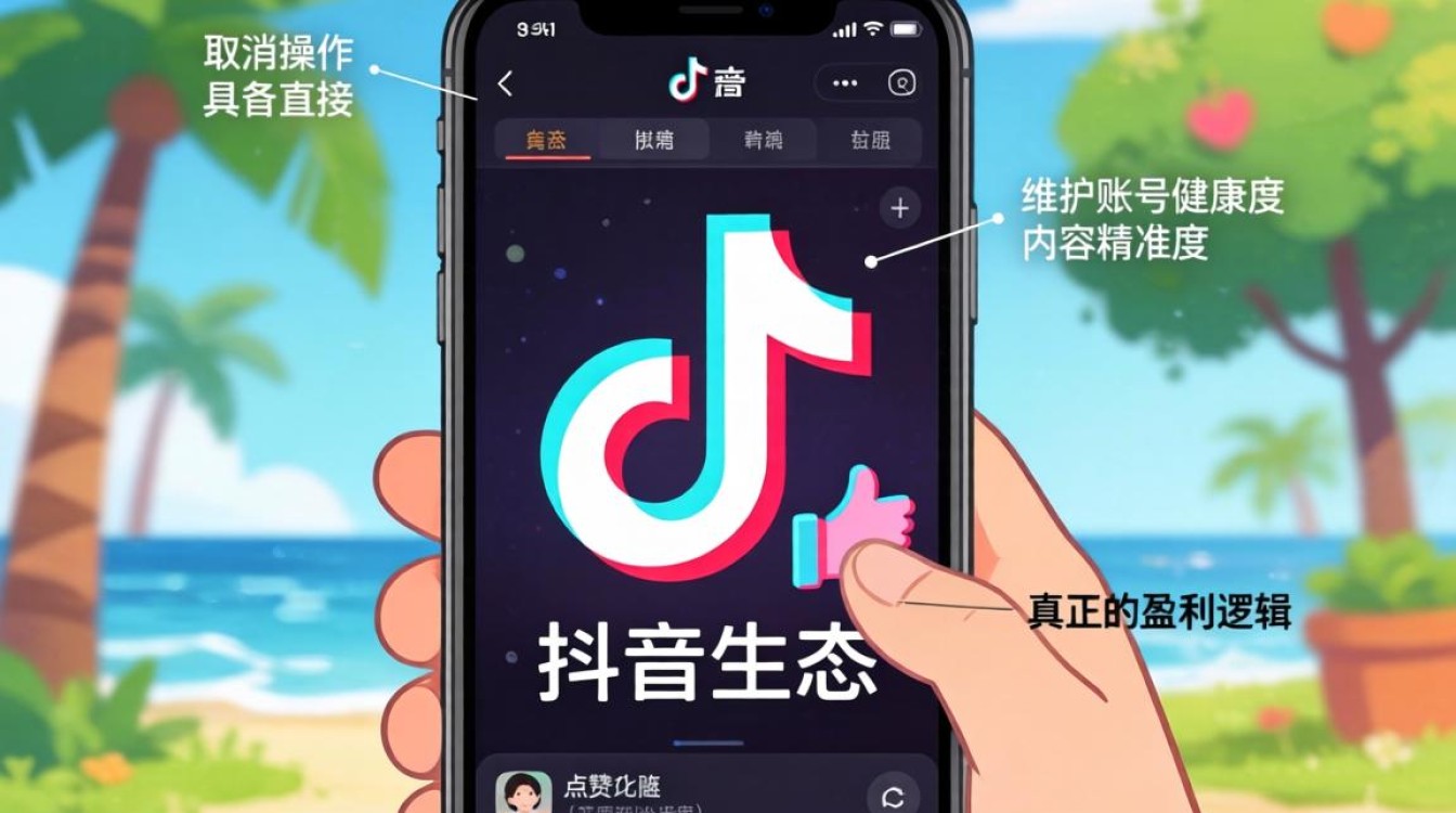 取消点赞会影响变现模式与盈利方向吗