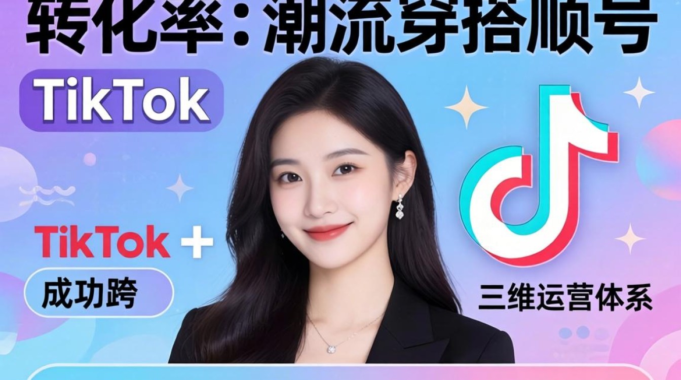 TikTok 潮流穿搭账号跨境运营从入门到进阶