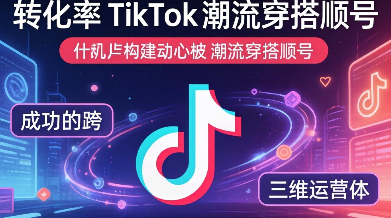 TikTok 潮流穿搭账号跨境运营从入门到进阶