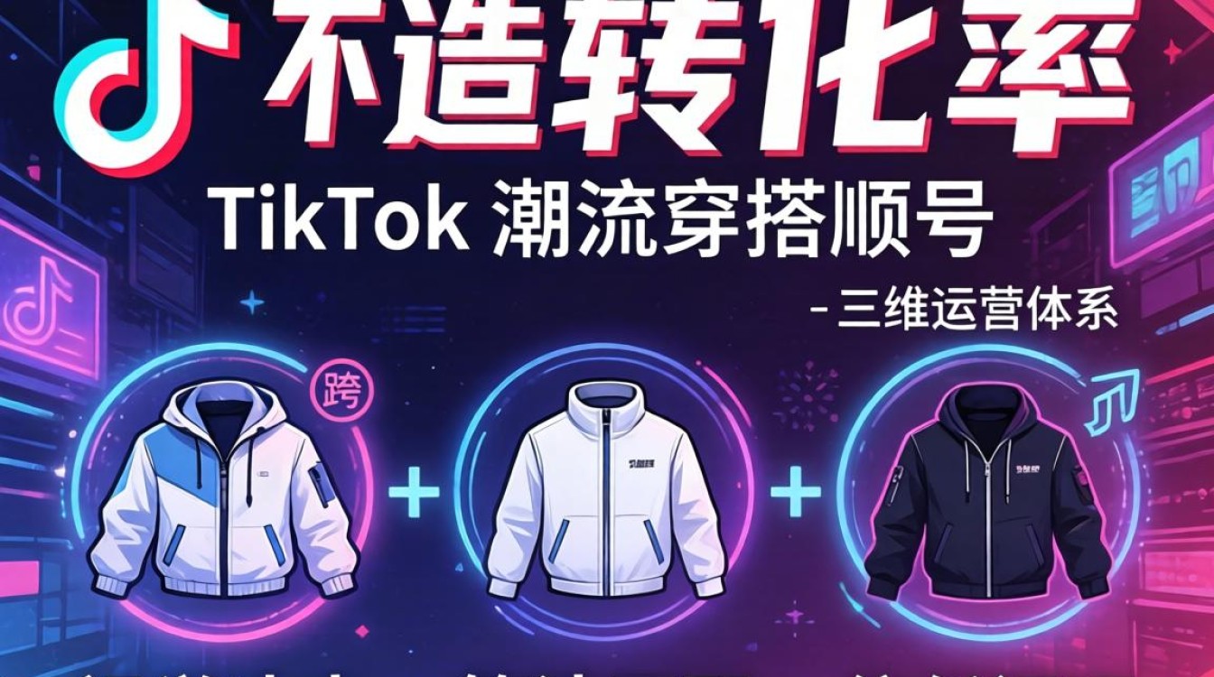 TikTok 潮流穿搭账号跨境运营从入门到进阶