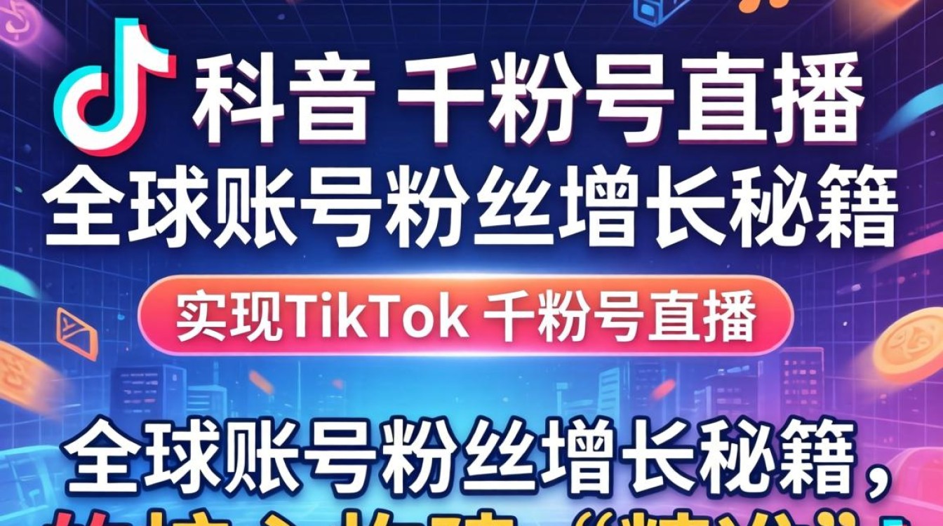 TikTok 千粉号直播怎么涨粉