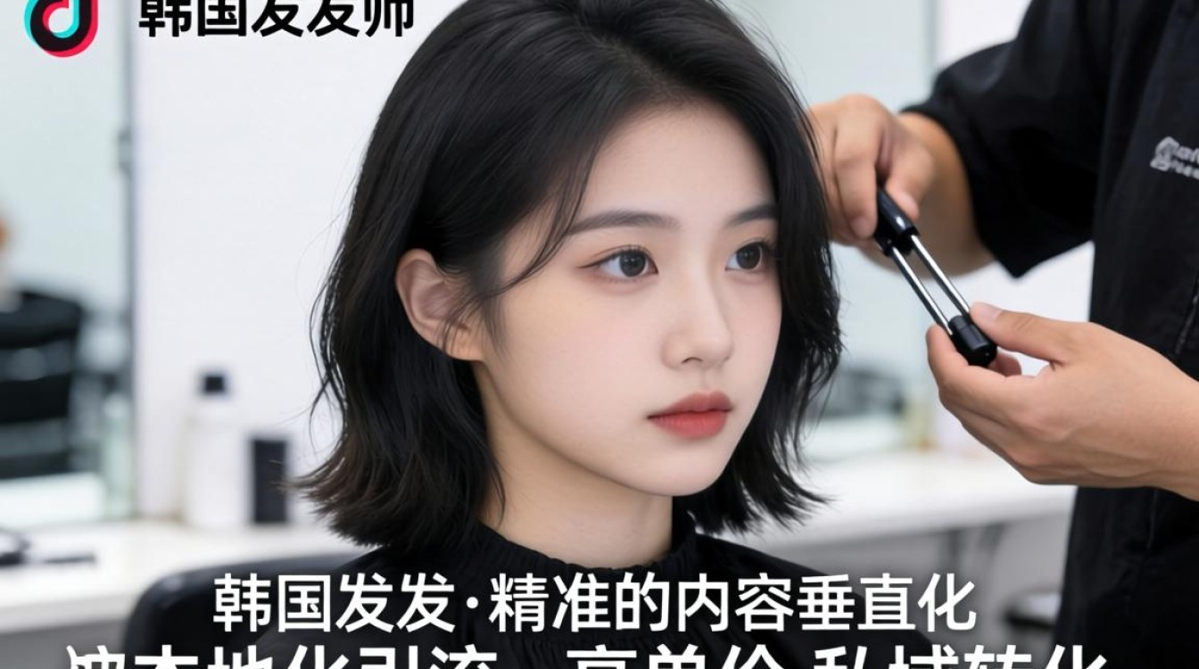 TikTok 日韩发型师如何变现