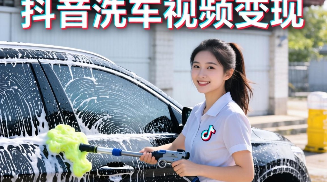 抖音的洗车视频怎么弄