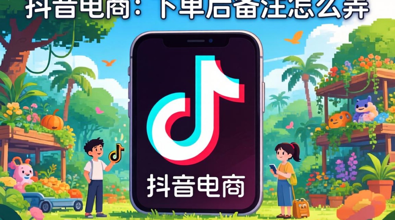 抖音下单后备注怎么弄