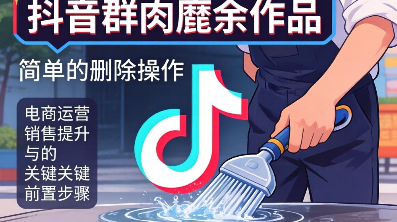 怎么清理抖音群里的作品