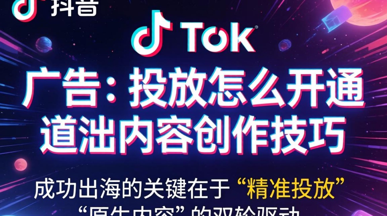 TikTok 广告开通流程及出海内容创作技巧