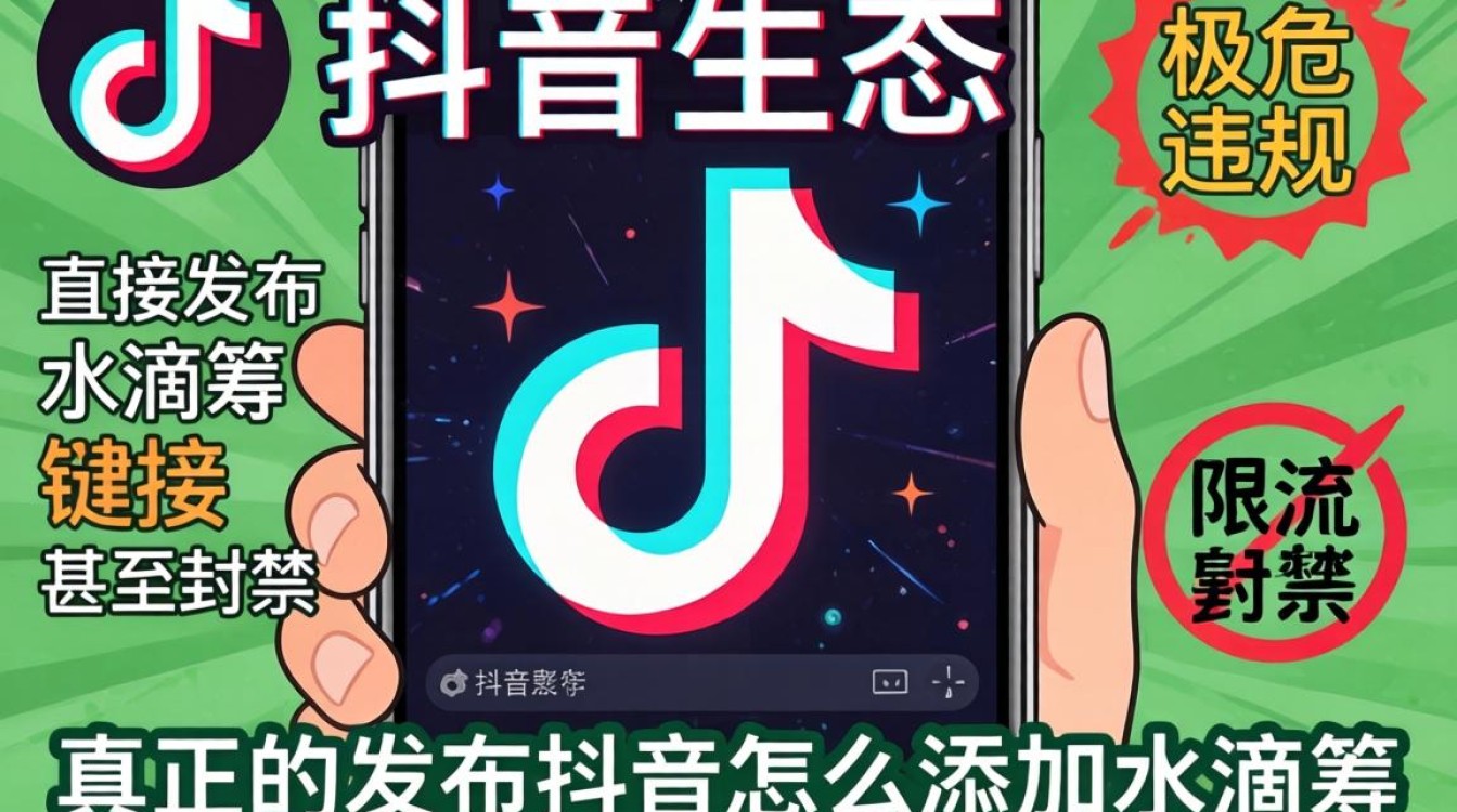 发布抖音怎么添加水滴筹