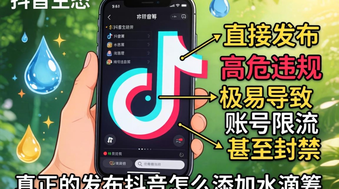 发布抖音怎么添加水滴筹