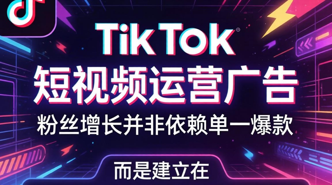 TikTok 短视频运营广告粉丝增长运营秘籍