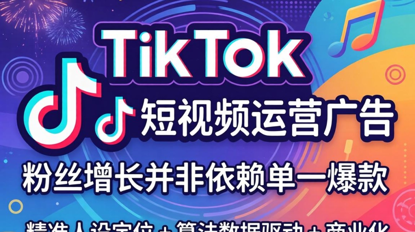 TikTok 短视频运营广告粉丝增长运营秘籍