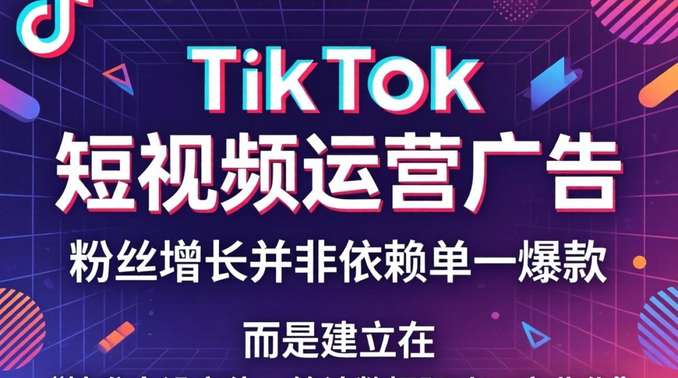 TikTok 短视频运营广告粉丝增长运营秘籍