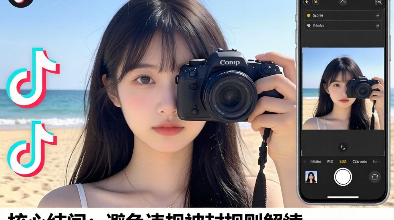 抖音上拍相片怎么调时间避免违规