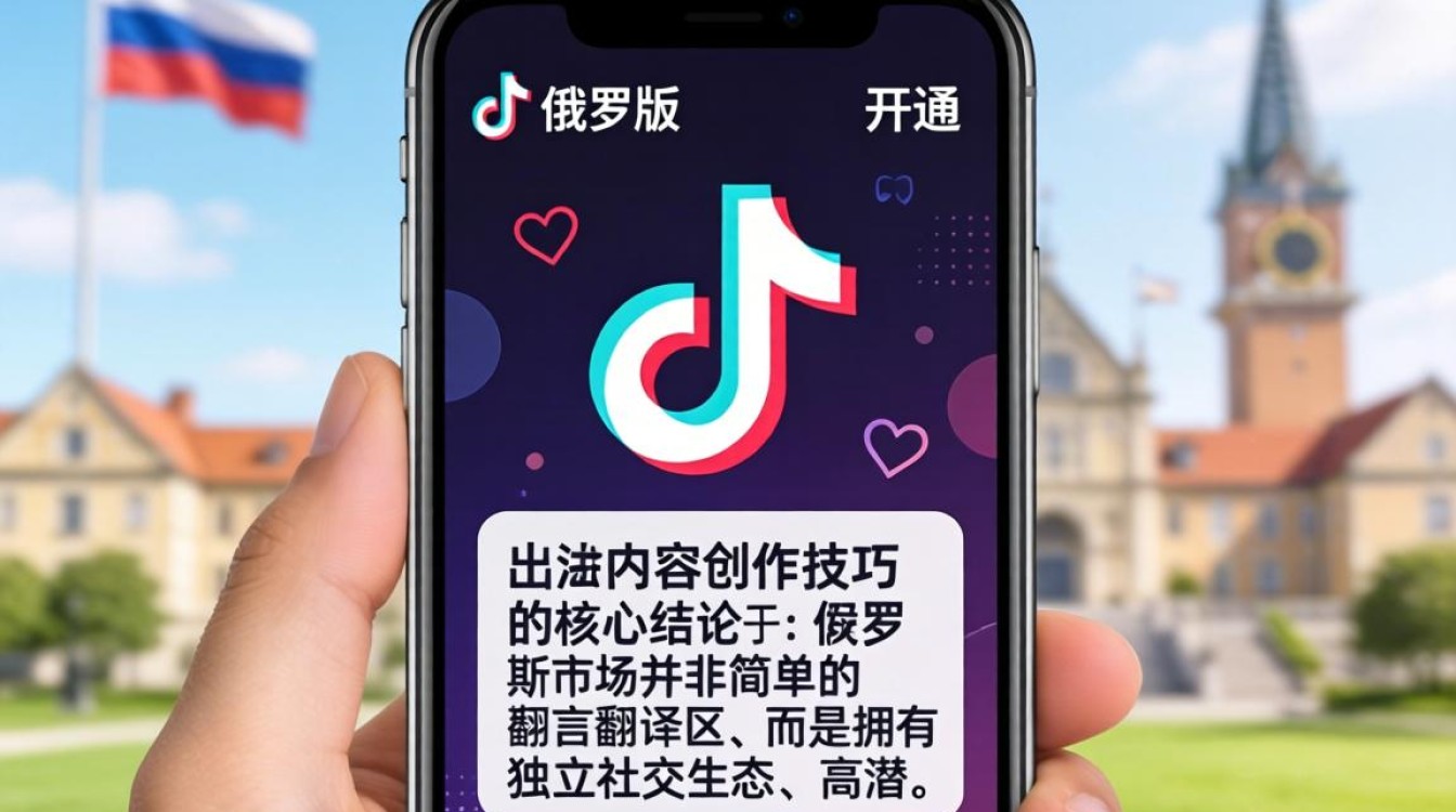 TikTok 俄语版开通流程及出海内容创作技巧