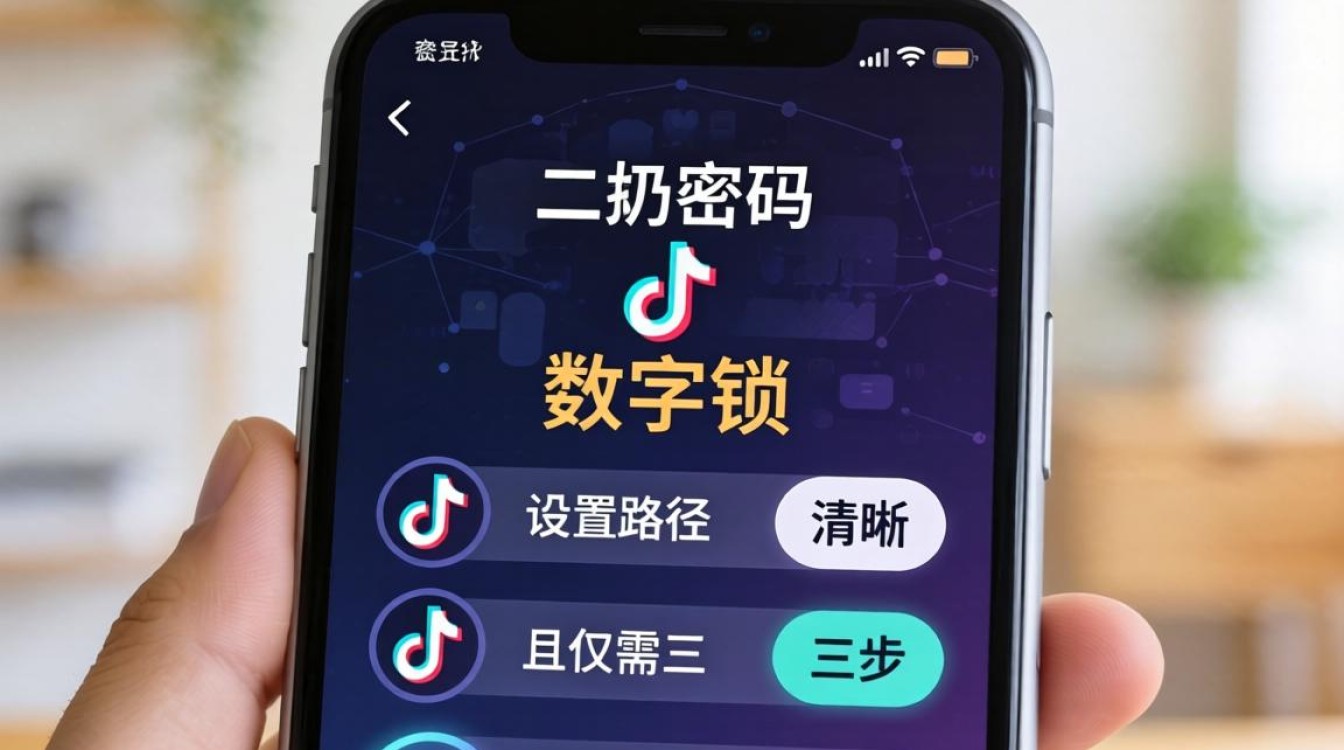 怎么设置抖音二级密码