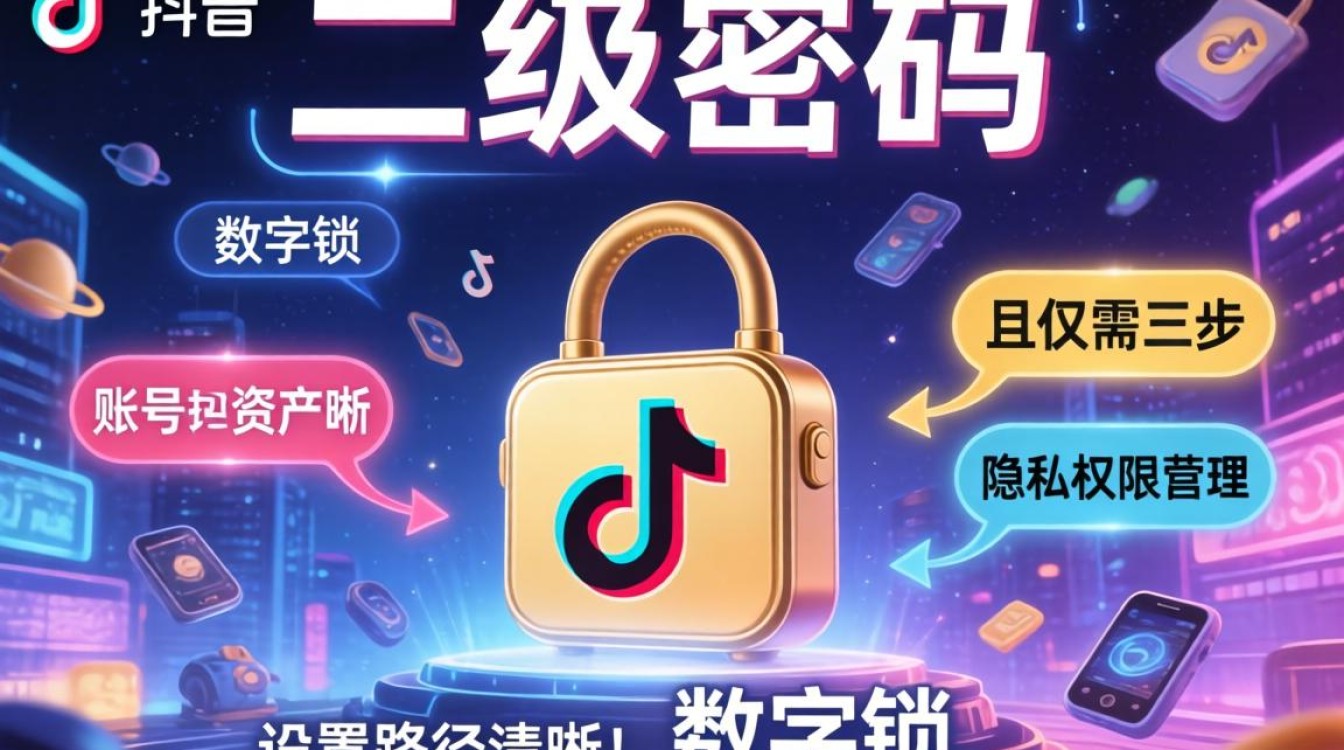 怎么设置抖音二级密码
