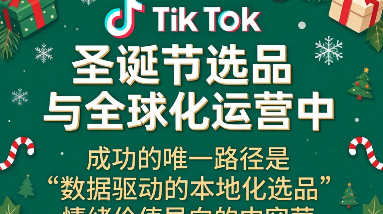 TikTok 圣诞节选品 全球化运营策略思维