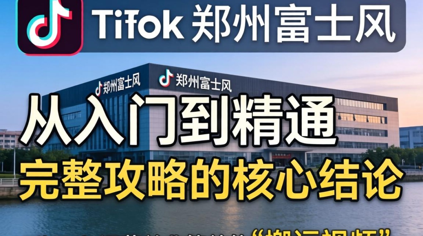 TikTok 郑州富士康从入门到精通完整攻略