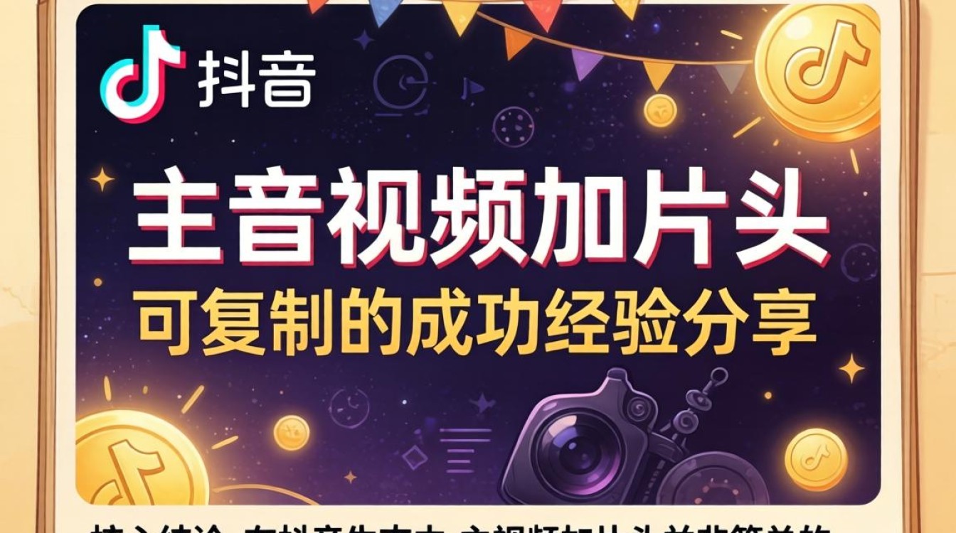 抖音怎么给主视频加片头