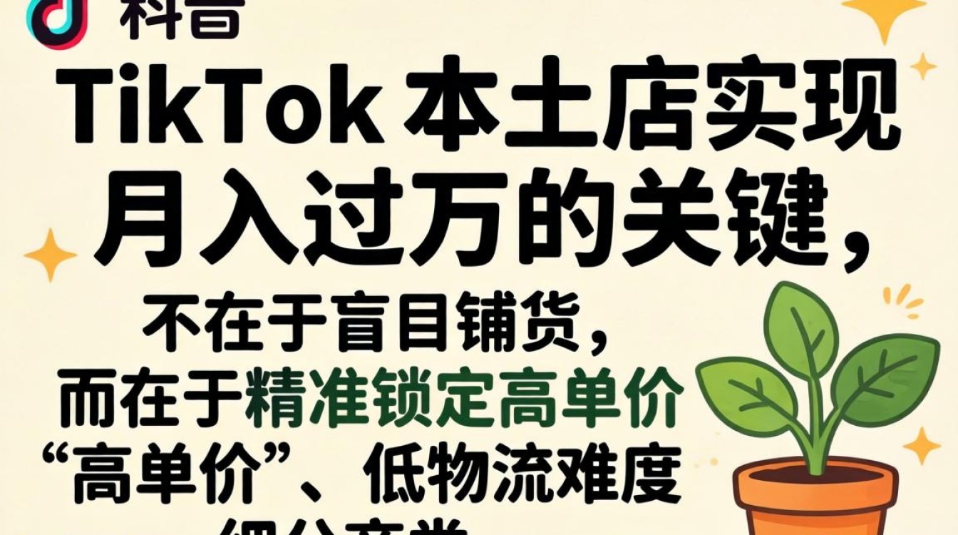 TikTok 本土店怎么运营月入过万