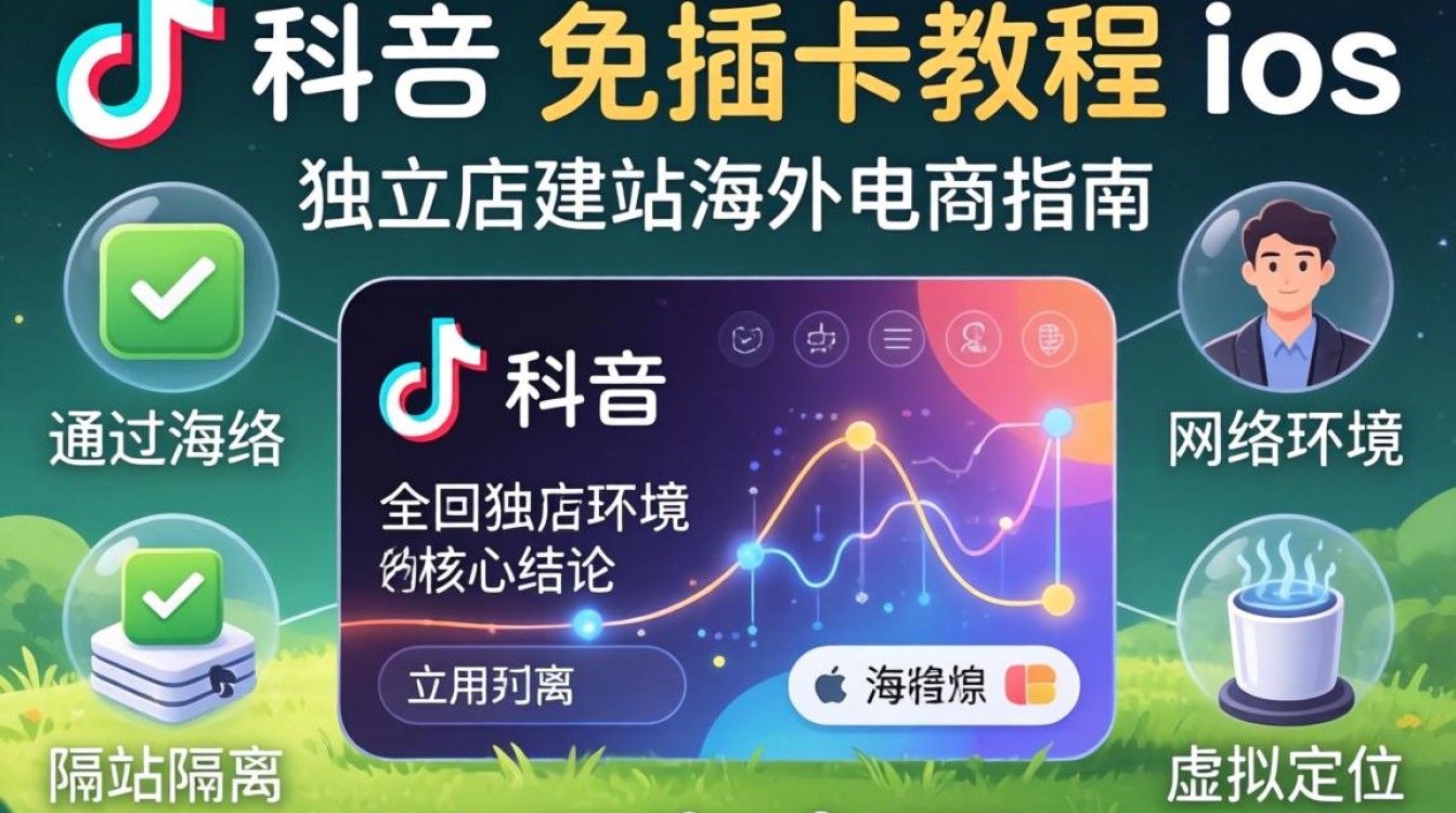 TikTok 免插卡教程 ios 独立站建站海外电商指南