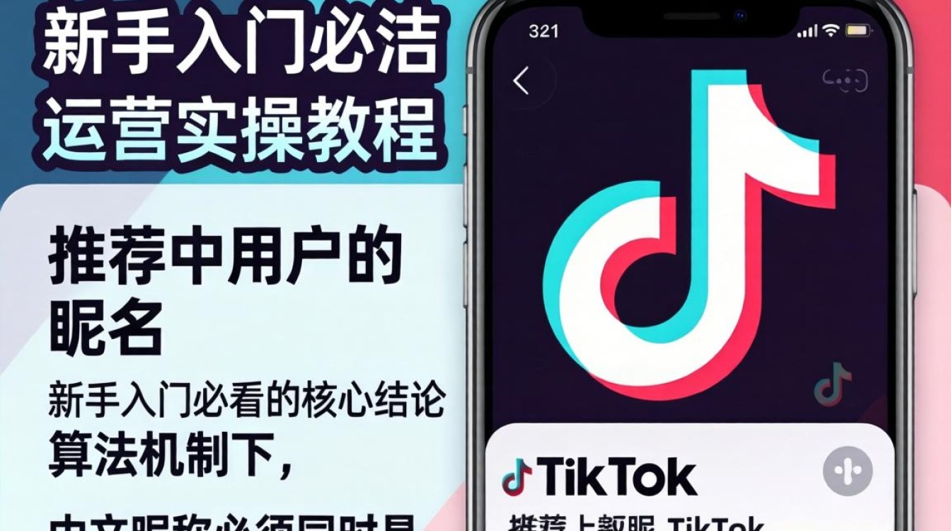 TikTok 推荐中文用户昵称怎么取