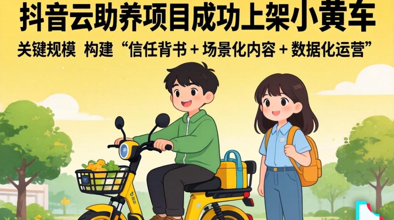 抖音云助养怎么上小黄车