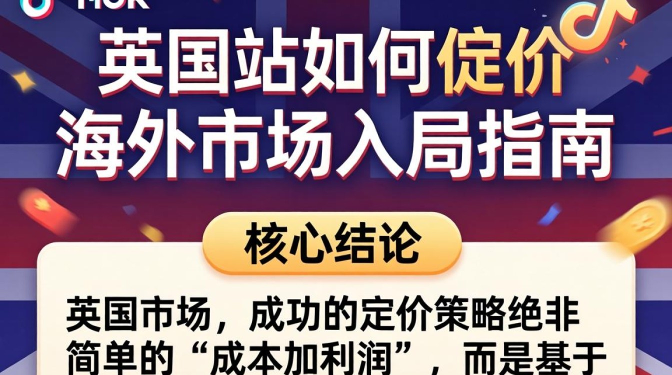 TikTok 英国站定价策略与海外市场入局指南