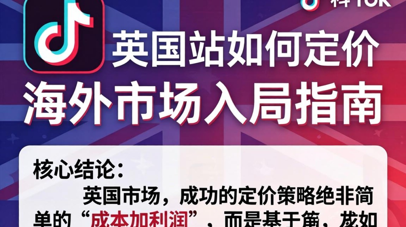 TikTok 英国站定价策略与海外市场入局指南