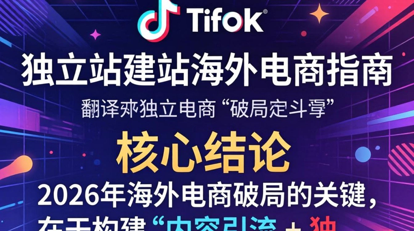 TikTok 有中文翻译独立站建站海外电商指南