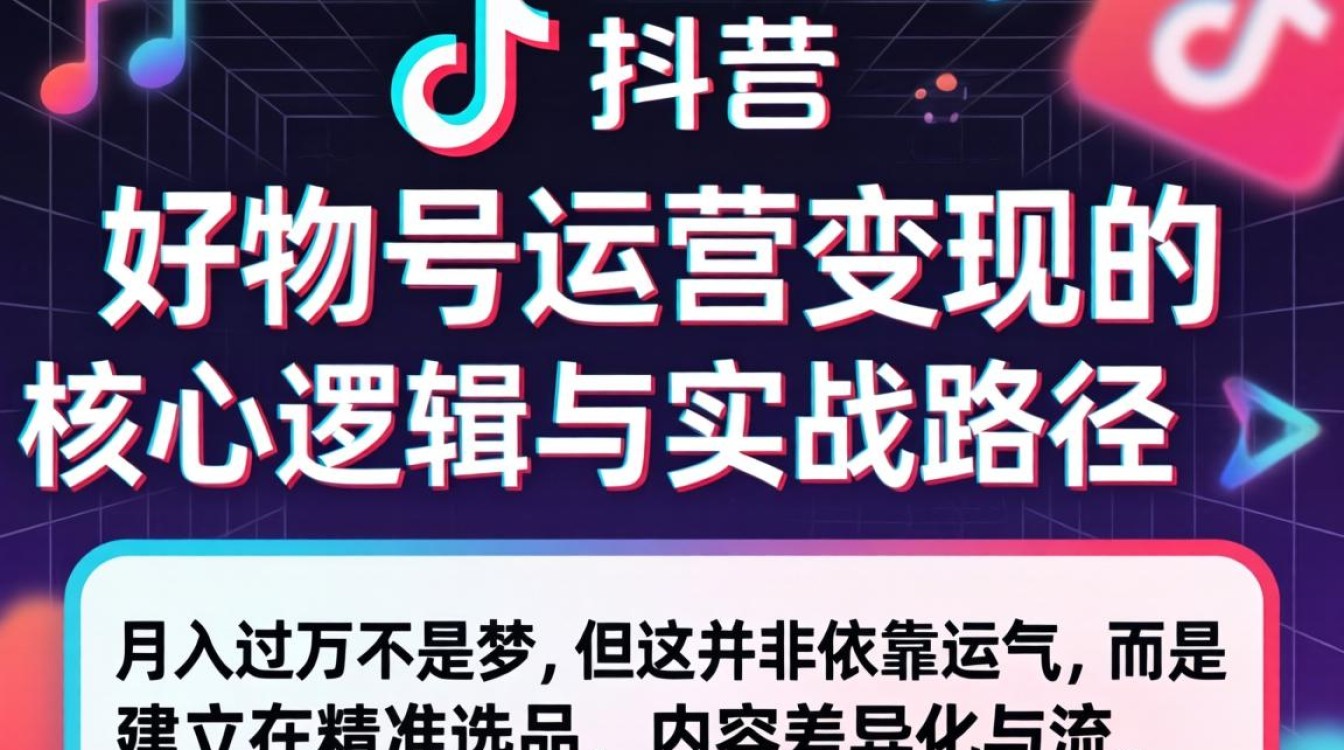 TikTok 好物号运营变现技巧