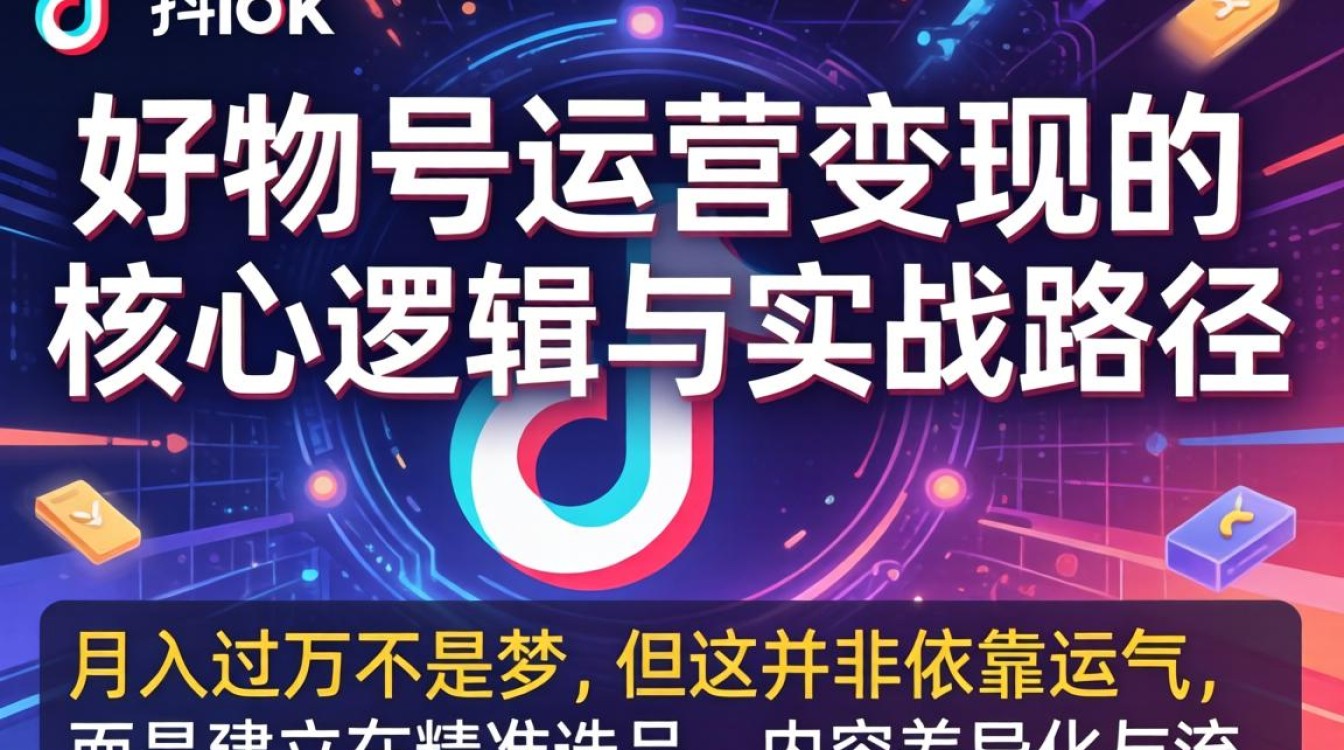 TikTok 好物号运营变现技巧